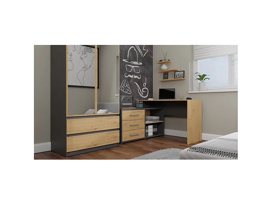 Bureau DANY DANY ANTHRACITE ARTISAN