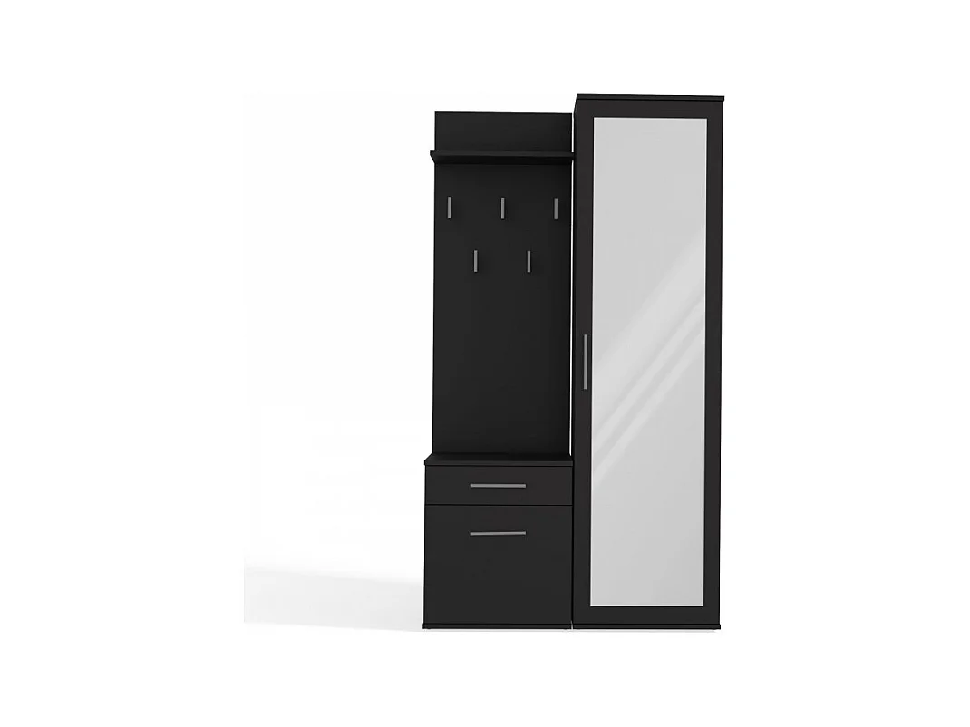 DUO ARMOIRE DUO NOIR MAT