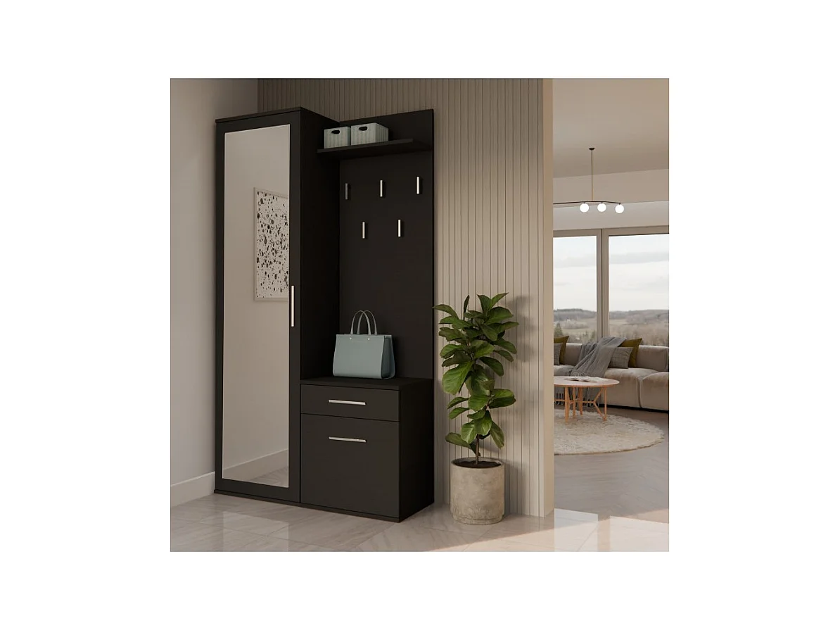 DUO ARMOIRE DUO NOIR MAT