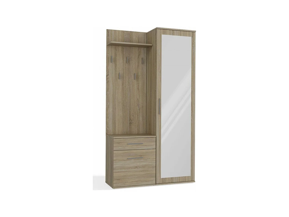 ARMOIRE DUO CHÊNE SONOMA