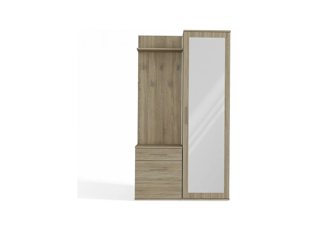 ARMOIRE DUO CHÊNE SONOMA