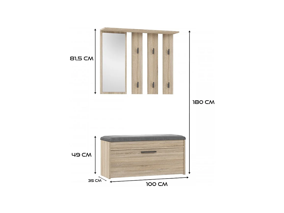 Armoire Parma PARMA SONOMA