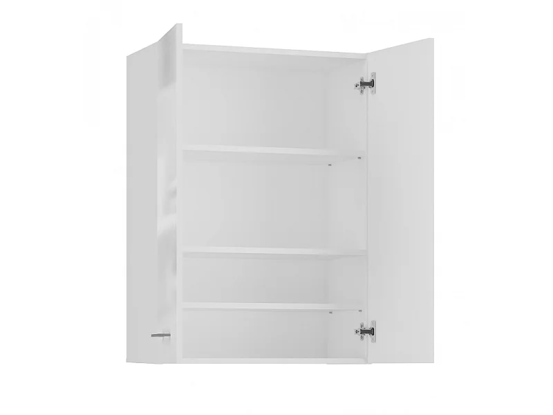 Szafka Pola MINI/DD |Biała | 64x30x90 cm |  Szafka Łazienkowa Wisząca