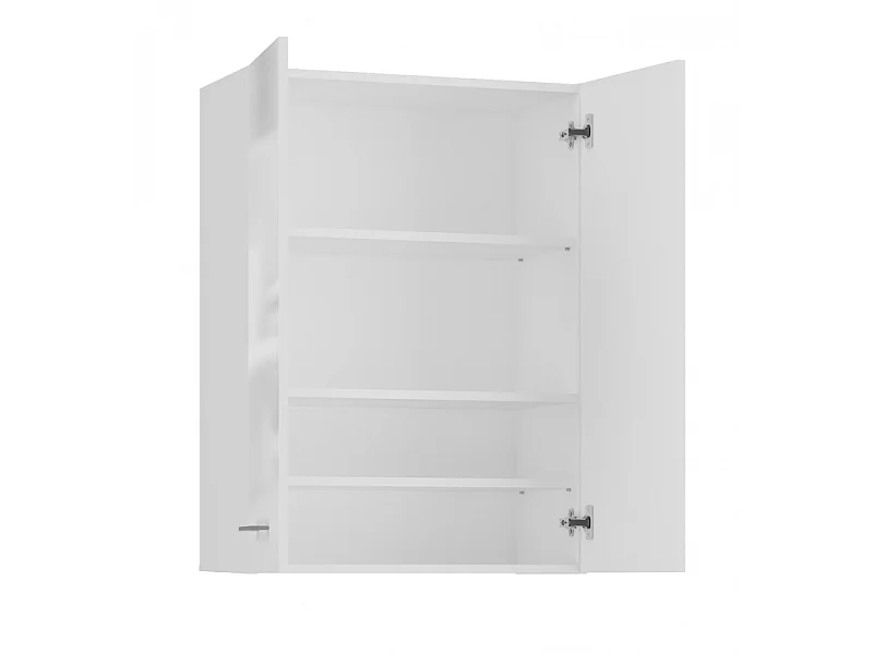 Szafka Pola MINI/DD |Biała | 64x30x90 cm |  Szafka Łazienkowa Wisząca