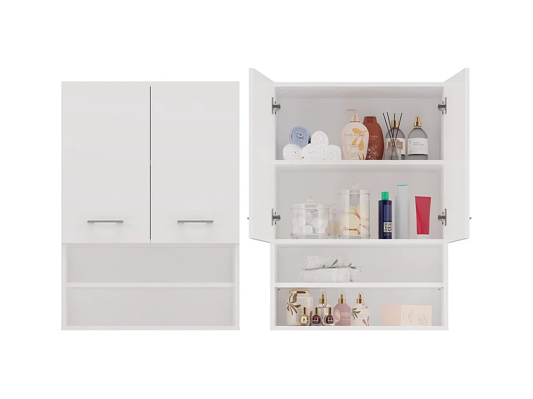 Meuble lave-linge MINI/DK BLANC champs