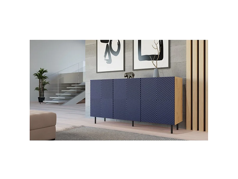 Komoda KAMA 3D/K ARISAN GRANAT