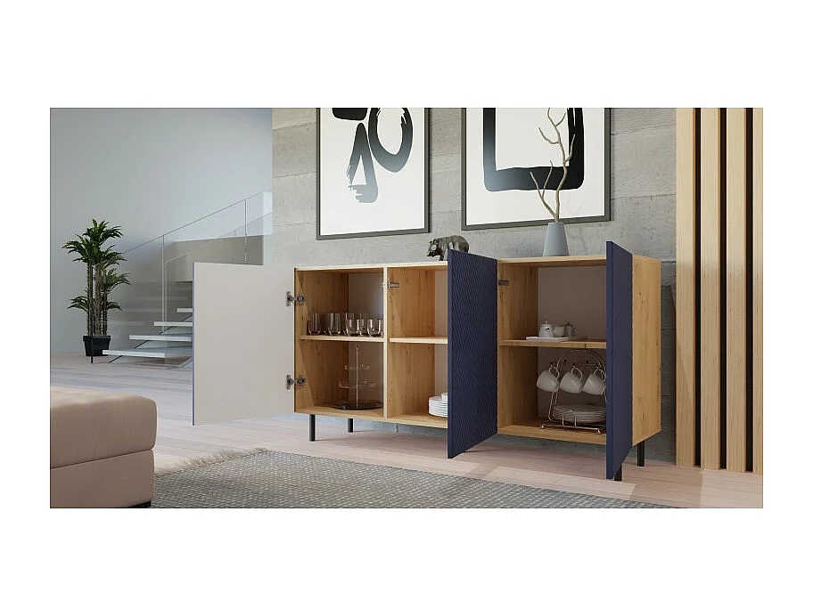 Komoda KAMA 3D/K ARISAN GRANAT