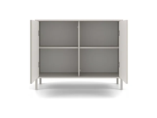 Komoda KAMARO 2D SLIM | Kaszmir | 103.5x40x82.5 cm | Lamele