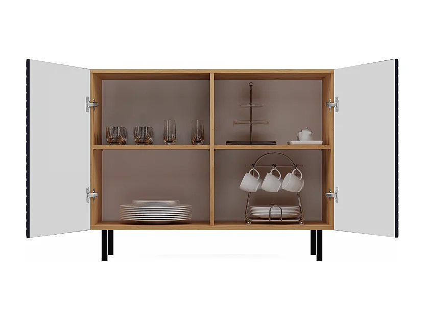 Commode KAMA 2D ARTISAN, noir