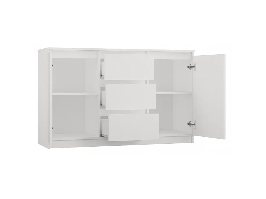 Commode COSTA 1D3S/2D3S BLANC