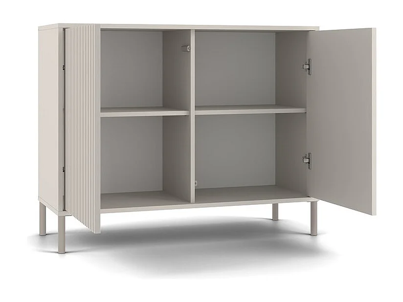 Komoda KAMARO 2D Slim |  Kaszmir | 104x40x82,5 cm | Nowoczesna