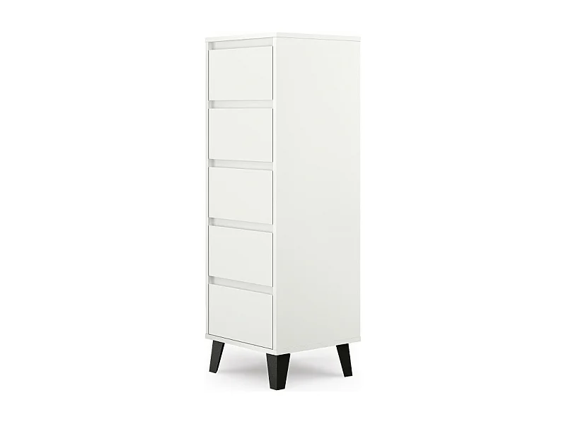 Commode Scandi 5S BLANC