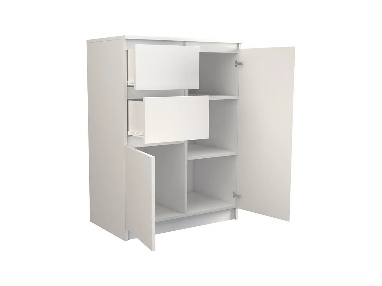 Commode Malwa 2D2S BLANCHE