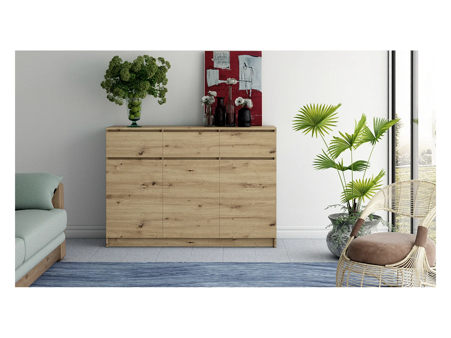 Commode ARTISAN Malwa 3D3S