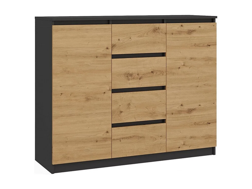 Commode Malwa 2D4S/120 ANTHRACITE ARTISAN
