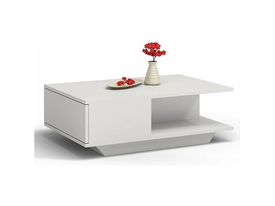 Table basse Denver TABLE BASSE DENVER BLANC