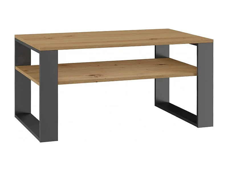 Banc moderne 1 place, ARTISAN, anthracite