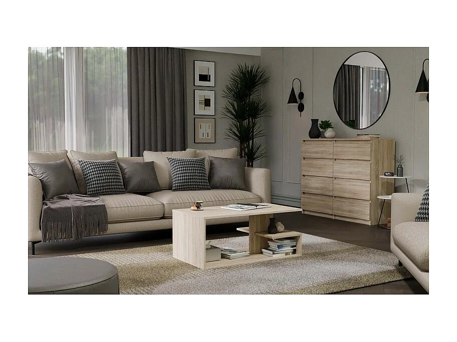 Banc Dallas BANC / TABLE BASSE MODERNE DALLAS SONOMA