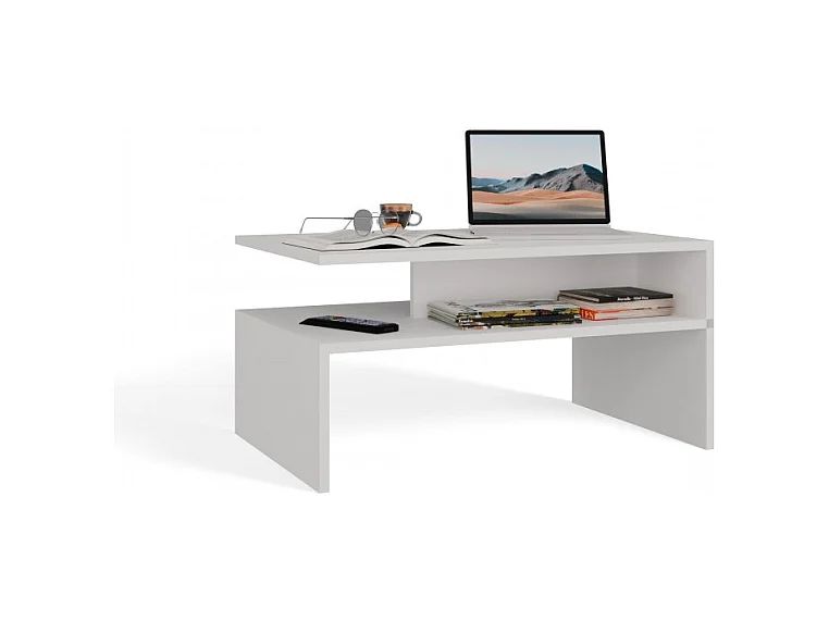 Ława Boston BOSTON biały stoik kawowy