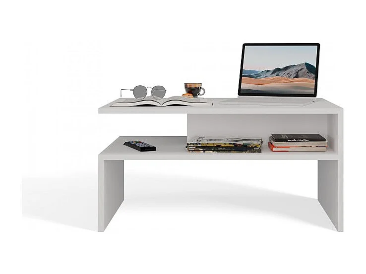 Ława Boston BOSTON biały stoik kawowy