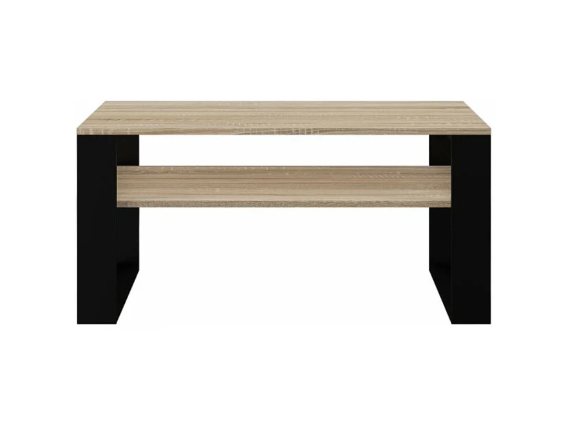 Canapé moderne 1 place SONOMA NOIR