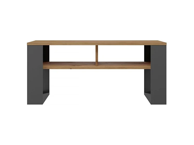Banc 2P moderne ANTHRACITE ARTISAN