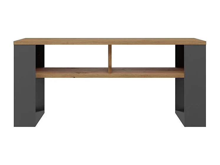 Ława Modern 2P | Antracyt Artisan | 90x58x50  | Stolik Kawowy Nowoczesny