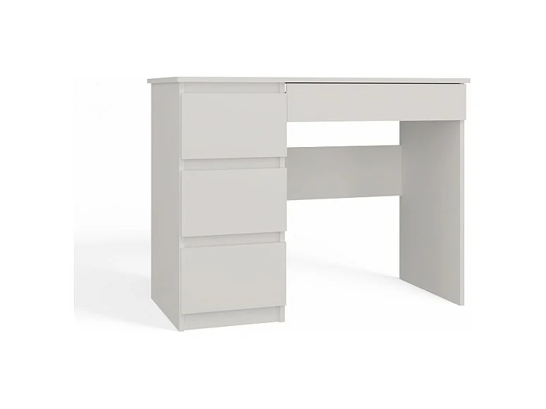 Biurko Mijas Lewe | Białe |  4 Szuflady | 98x51x76 cm | Do Pokoju/Biura