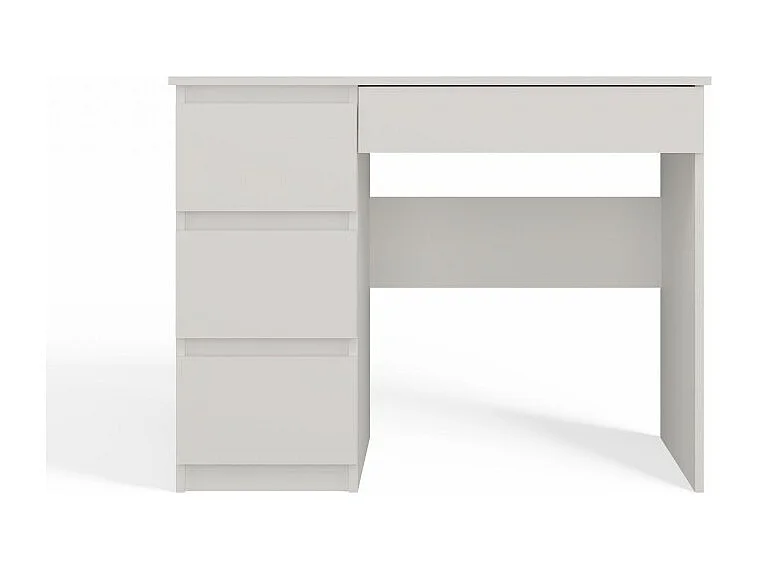 Biurko Mijas Lewe | Białe |  4 Szuflady | 98x51x76 cm | Do Pokoju/Biura