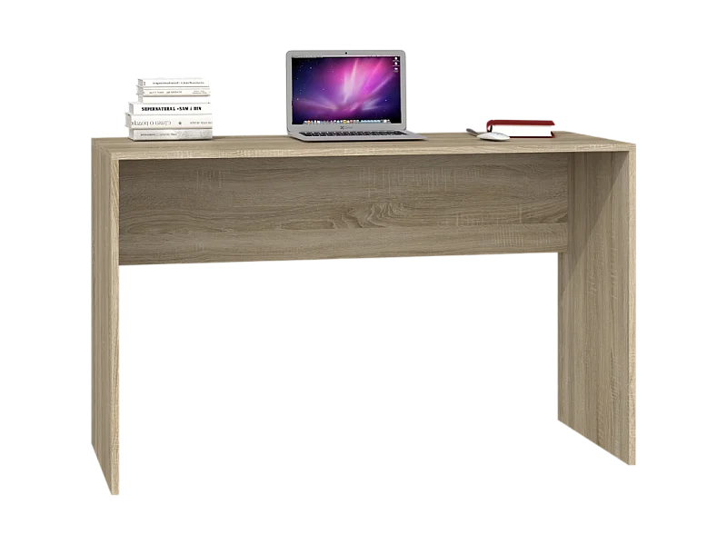 Biurko Plus | Sonoma | 120x50x76 | Funkcjonalne Nowoczesne Biurko