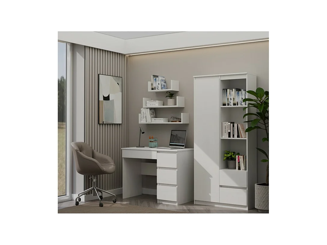 Bureau Mijas DROITE BLANC