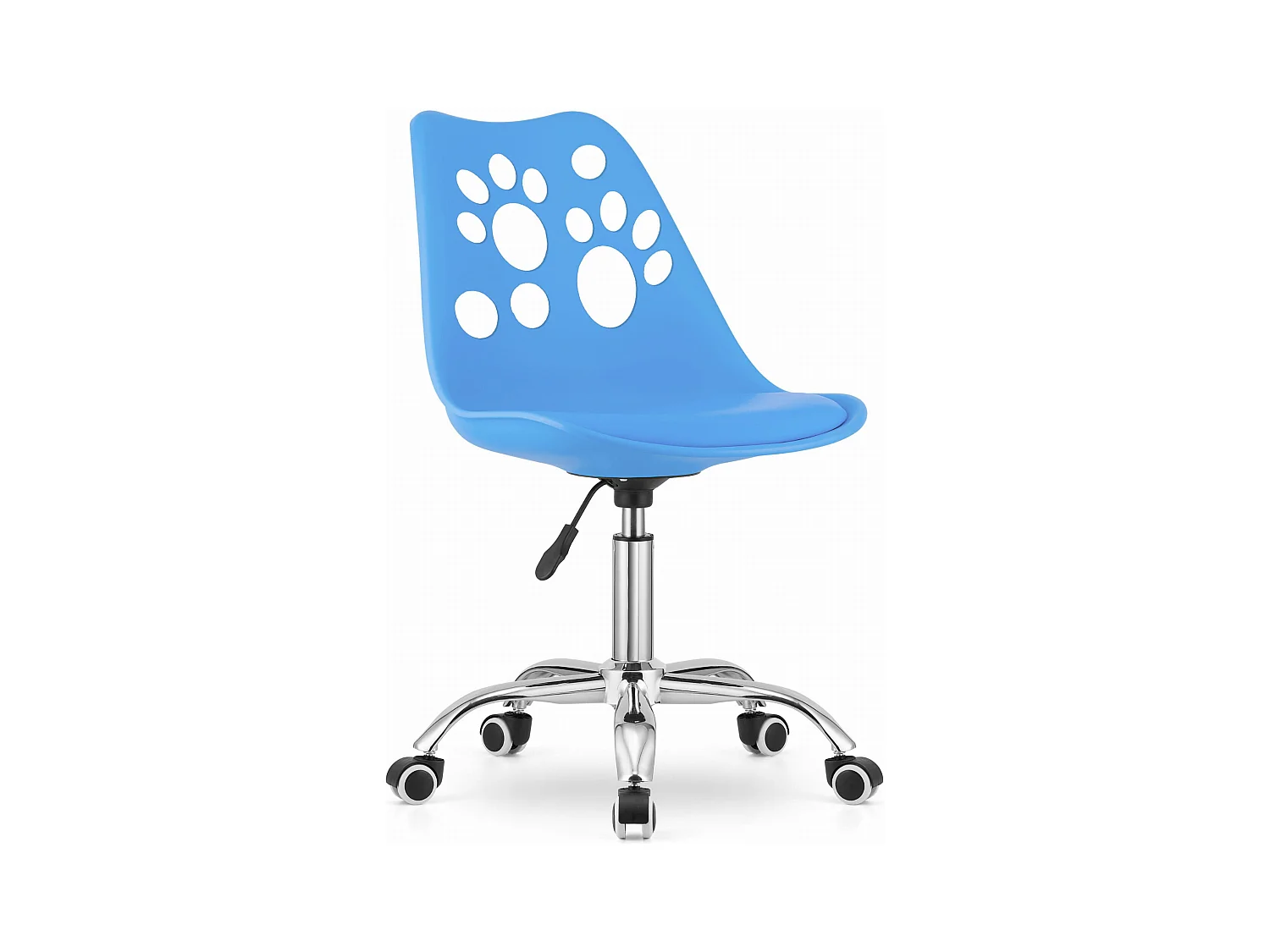 Chaise pivotante PRINT - bleu