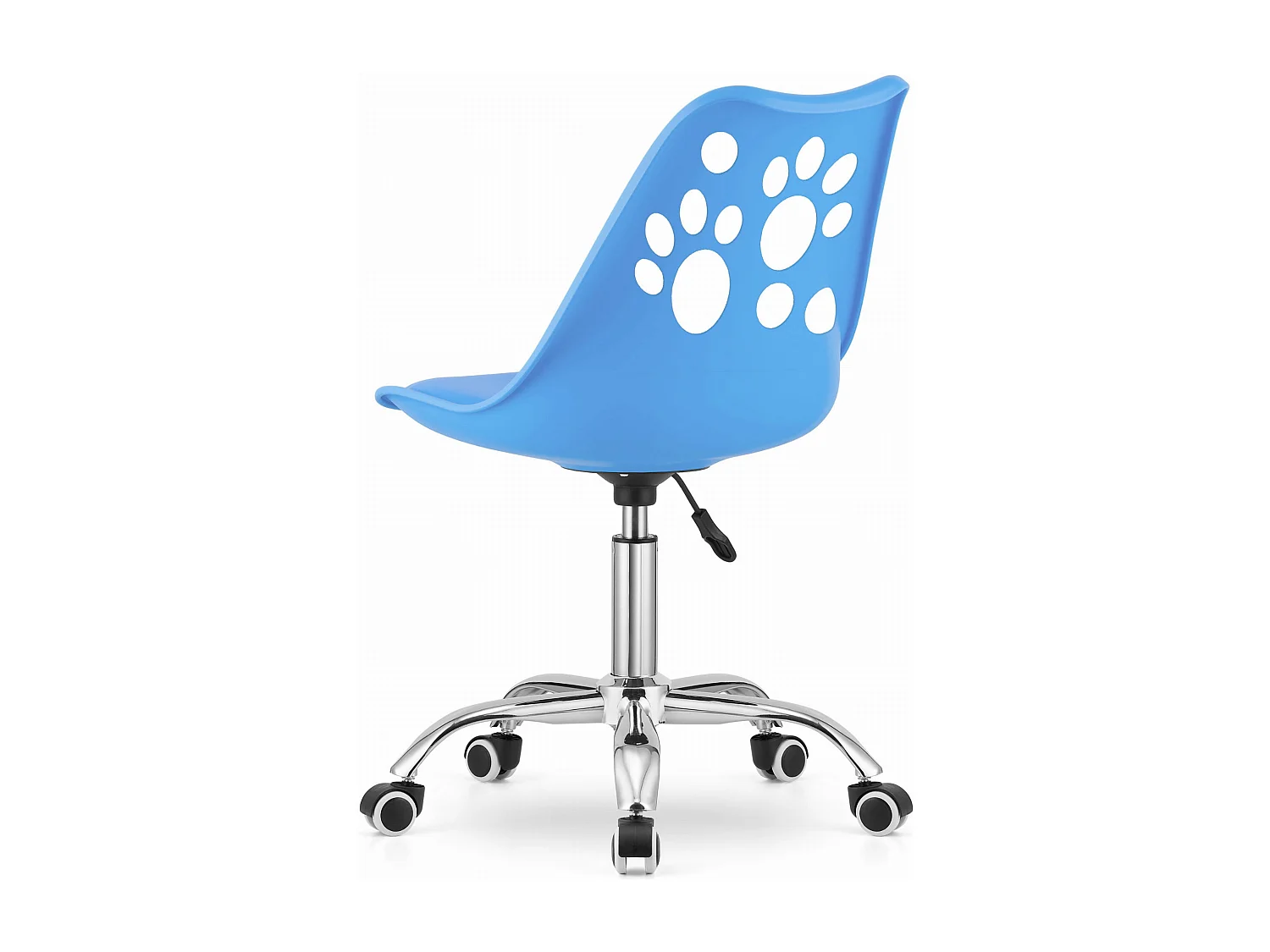 Chaise pivotante PRINT - bleu