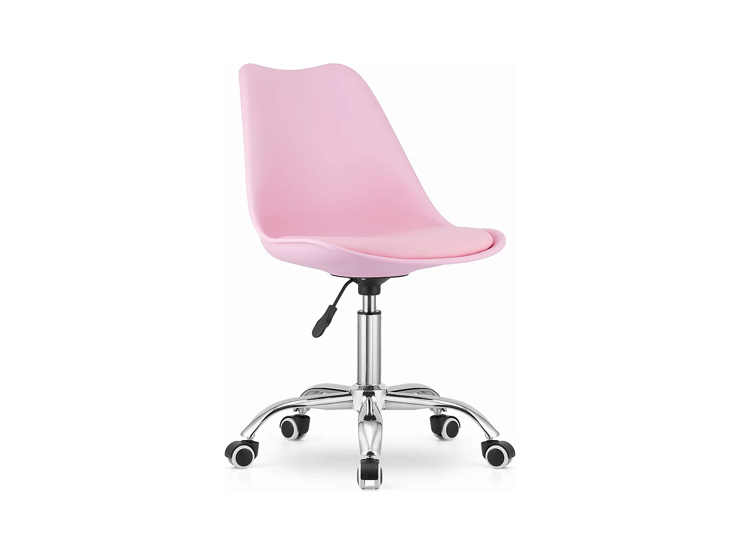 Fauteuil pivotant ALBA - rose
