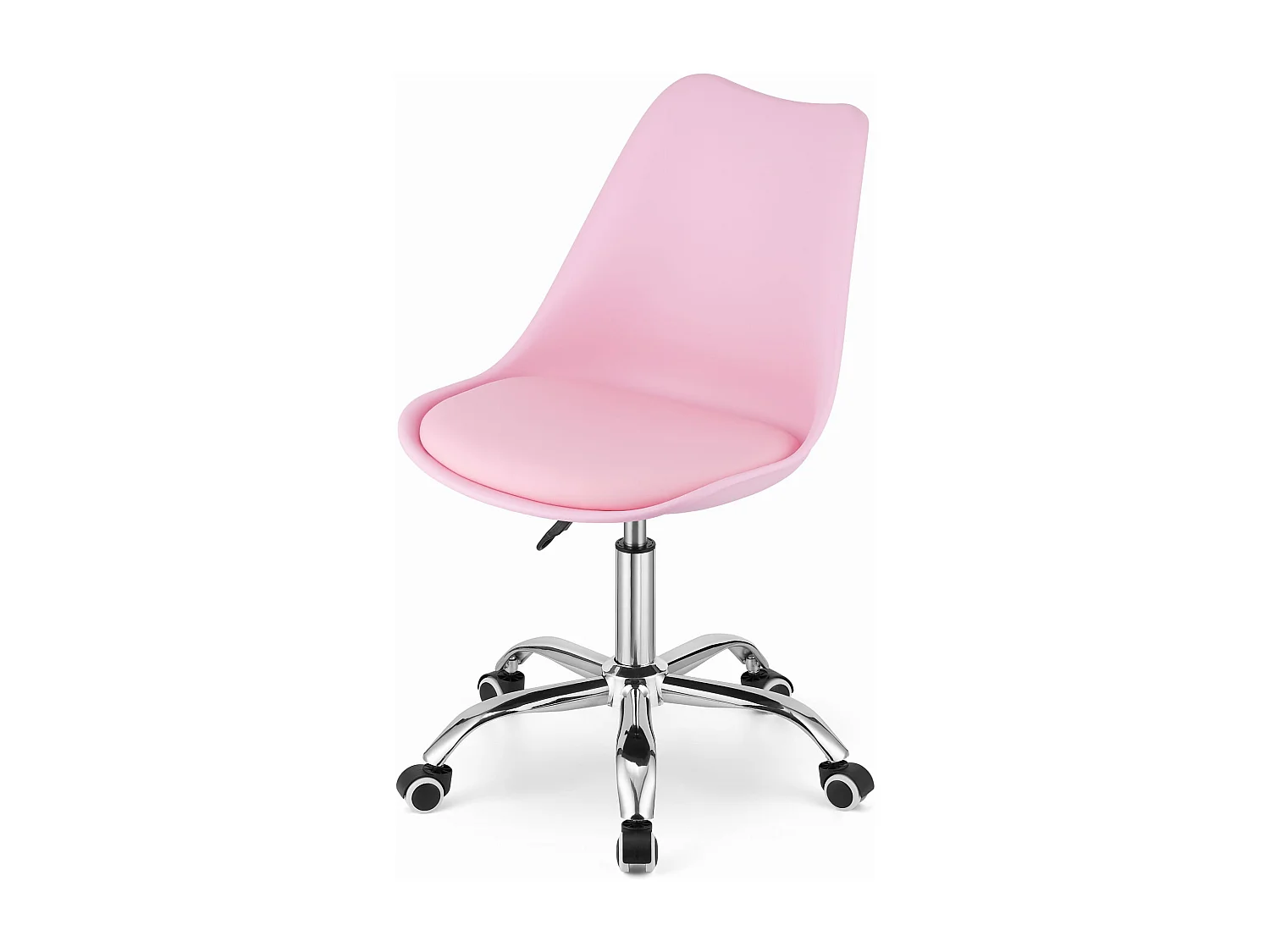 Fauteuil pivotant ALBA - rose