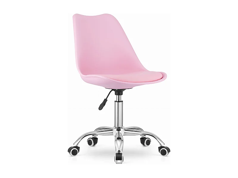 Fauteuil pivotant ALBA - rose