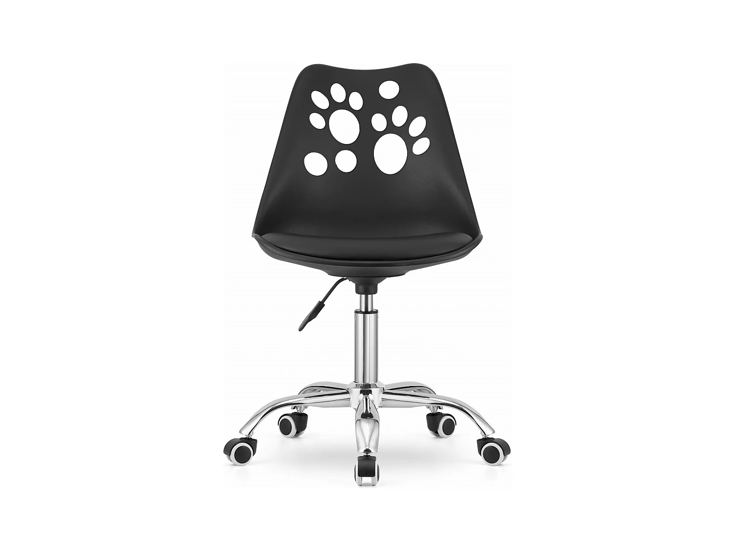 Chaise pivotante PRINT - noir