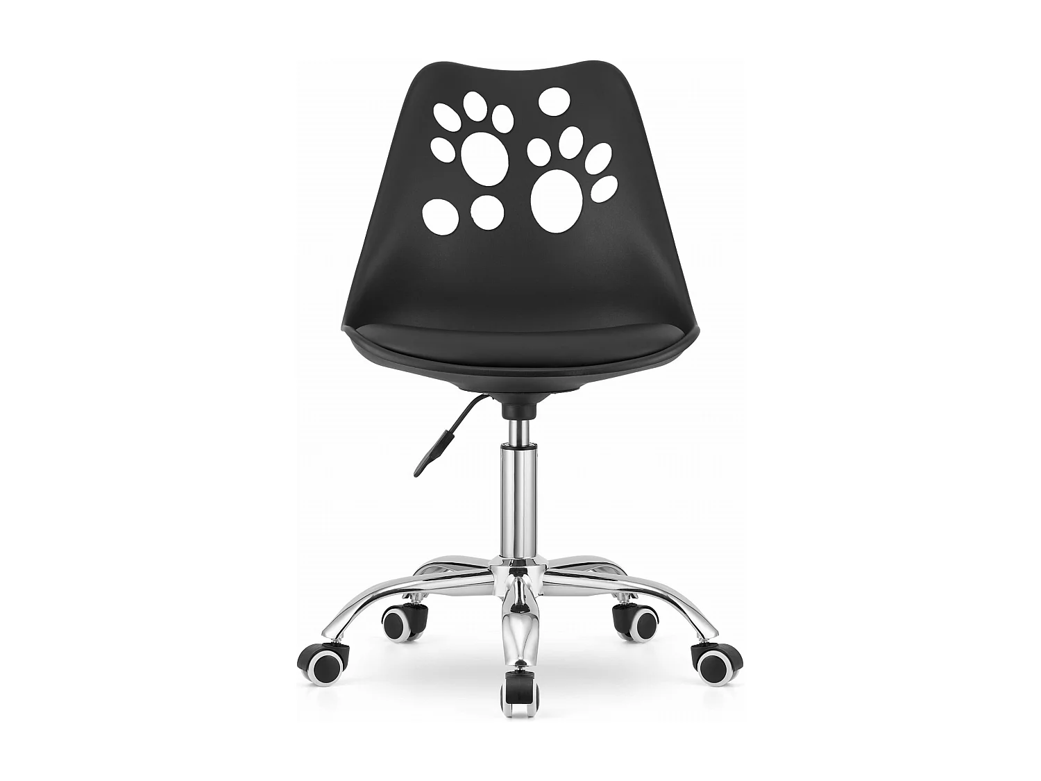 Chaise pivotante PRINT - noir