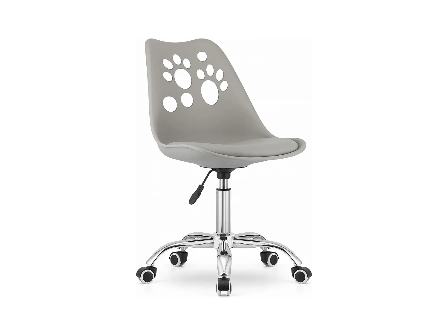 Chaise pivotante PRINT - gris