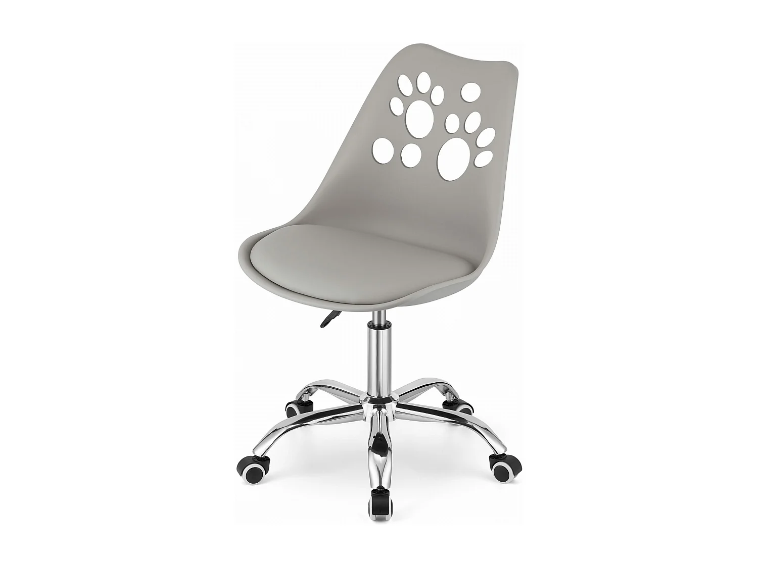 Chaise pivotante PRINT - gris