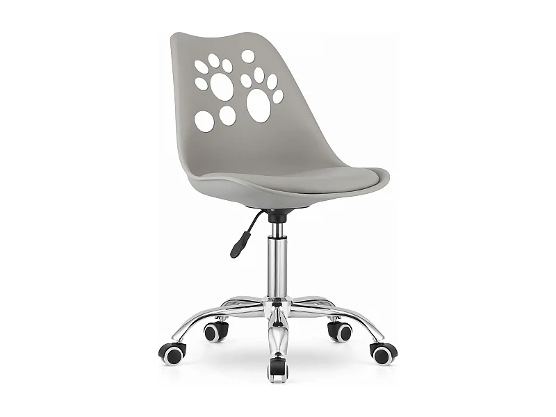 Chaise pivotante PRINT - gris