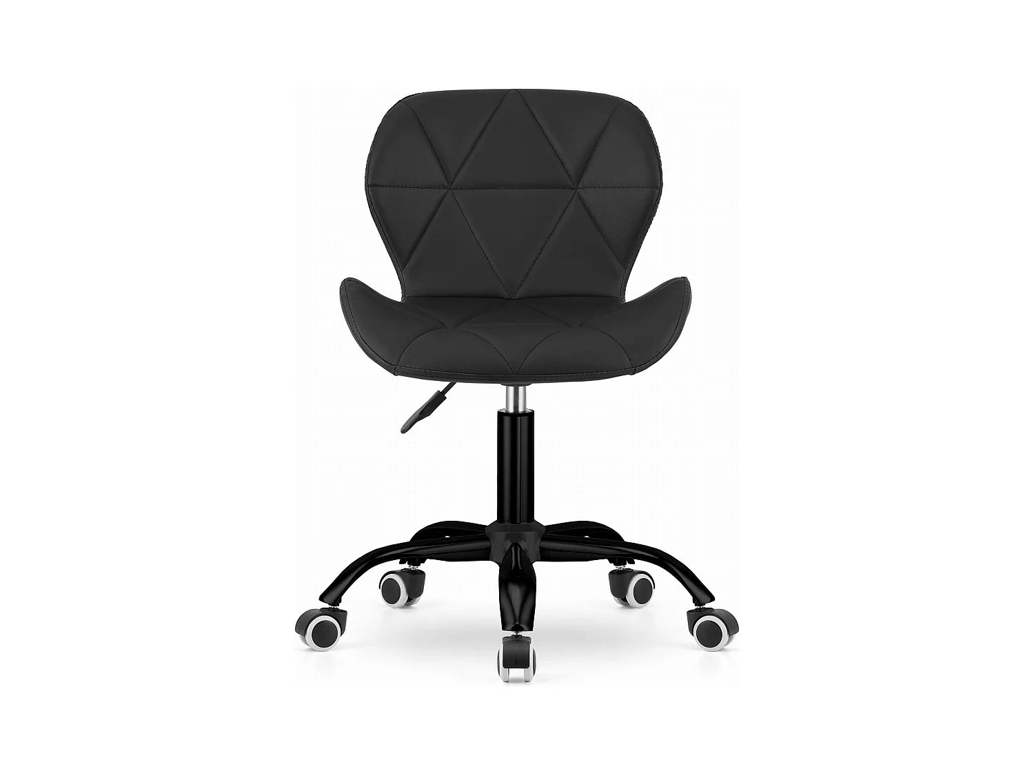 Fauteuil pivotant NOTO eco leather - noir