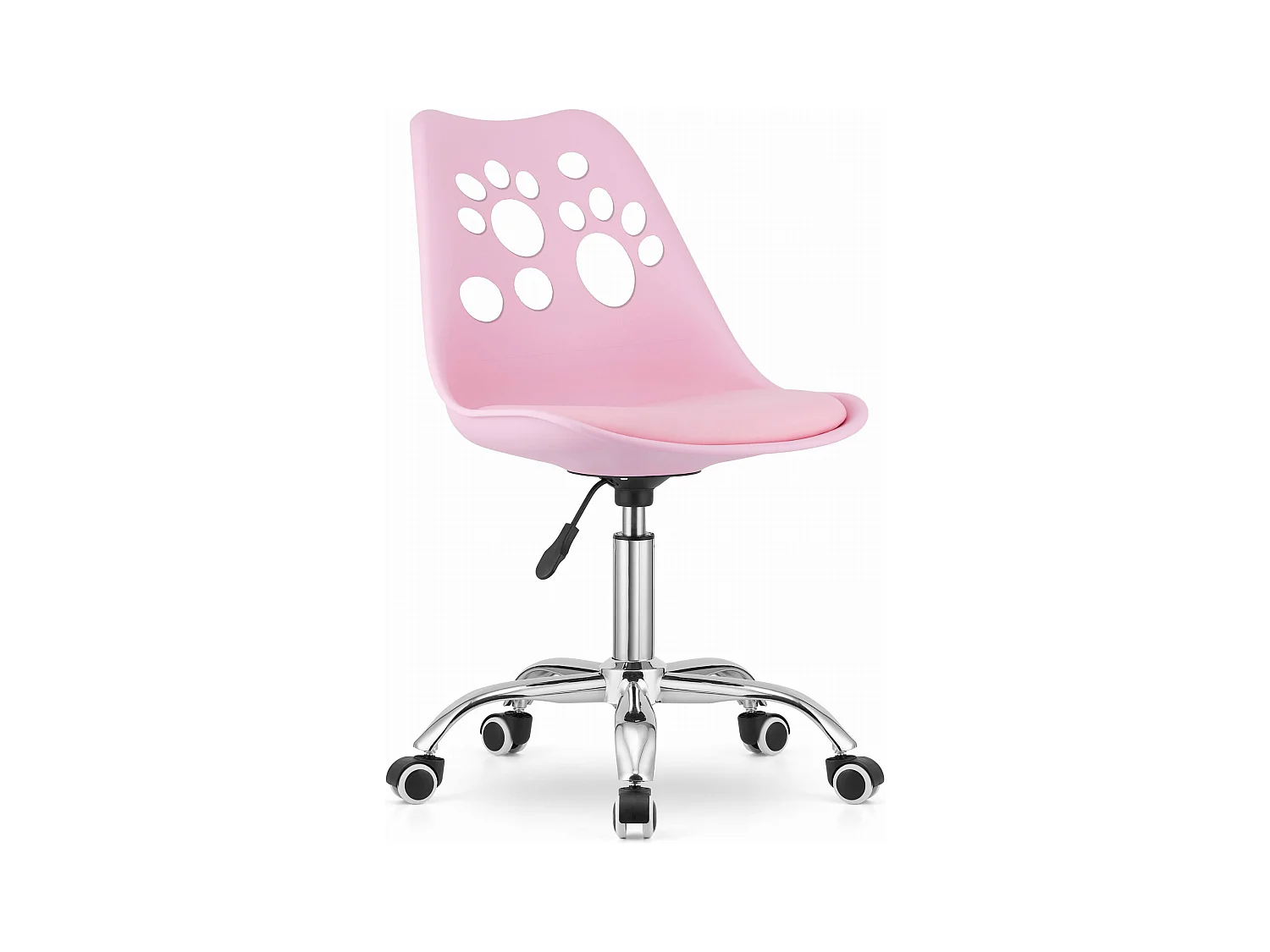 Chaise pivotante PRINT - rose