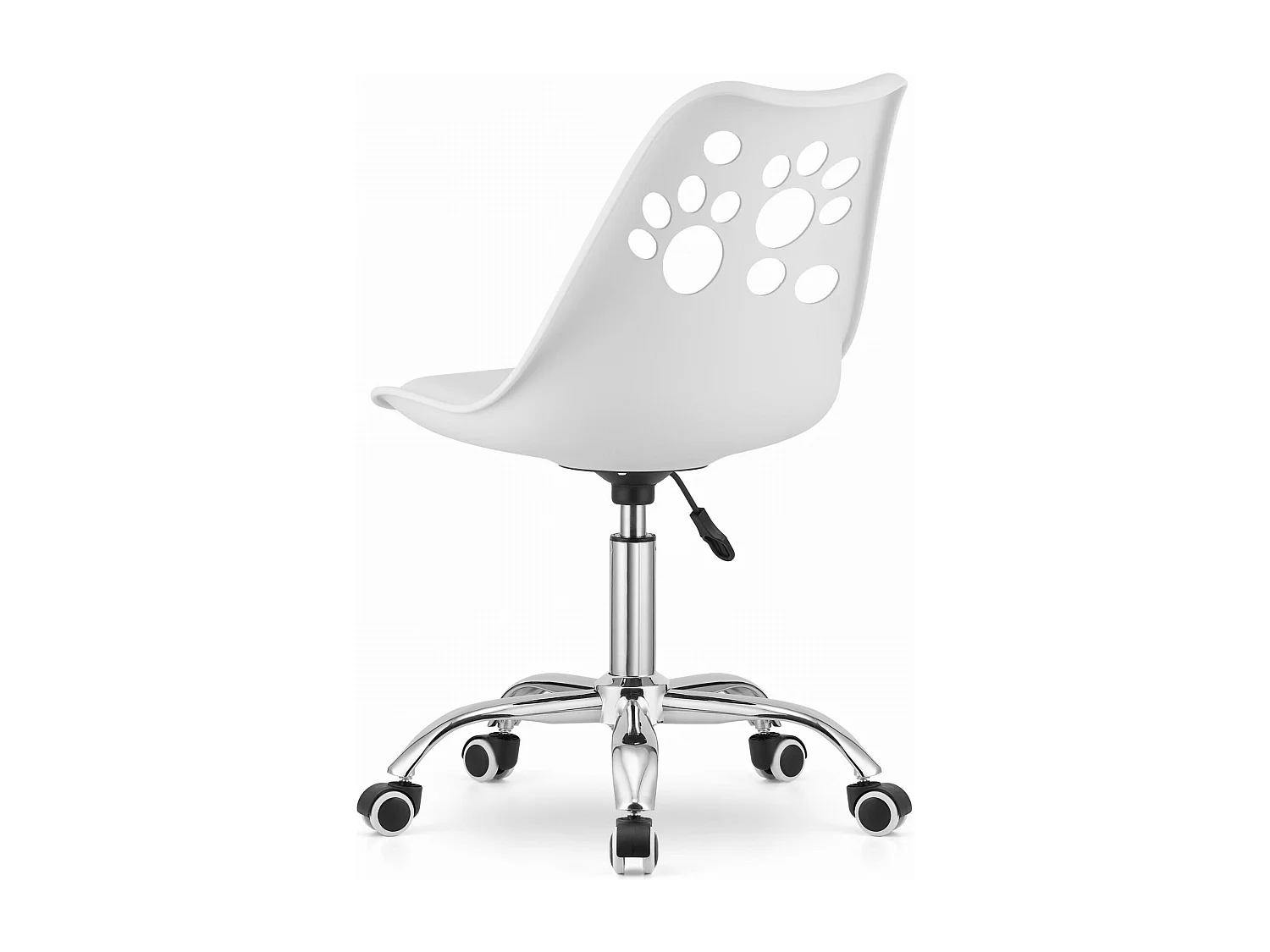 Chaise pivotante PRINT - blanche