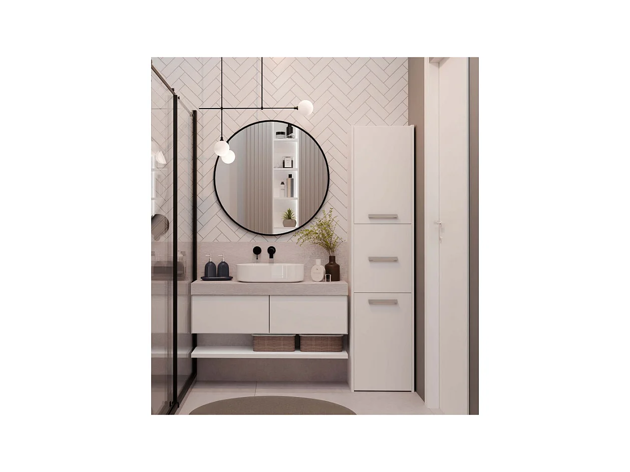 Étagère de salle de bains Sara S43 BLANC