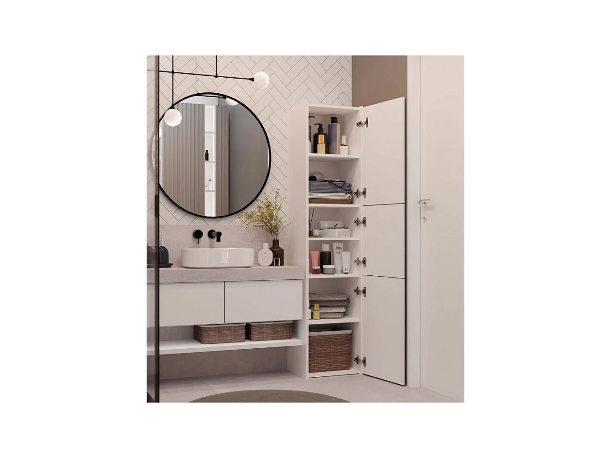 Étagère de salle de bains Sara S43 BLANC