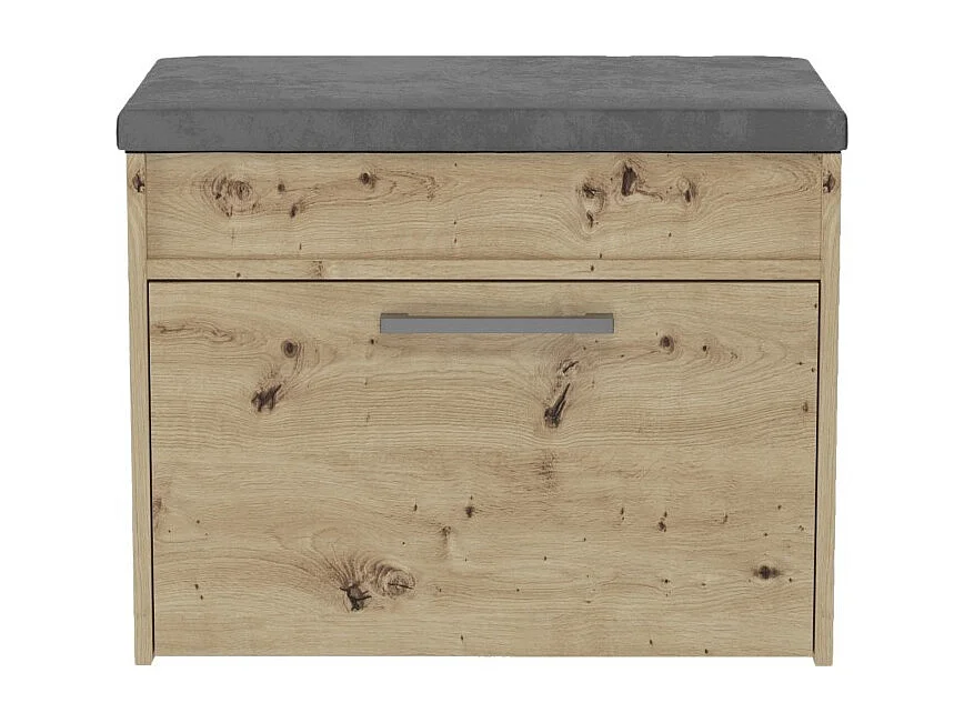 Szafka na Obuwie Parma MINI | Dąb Artisan |  60x35x49 cm | Szafka na obuwie z siedziskiem