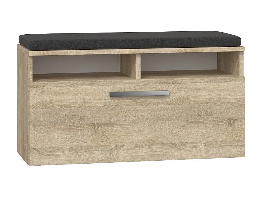 Szafka na obuwie Riva | Dąb Sonoma | 85x35x45 cm| Szafka na obuwie z siedziskiem