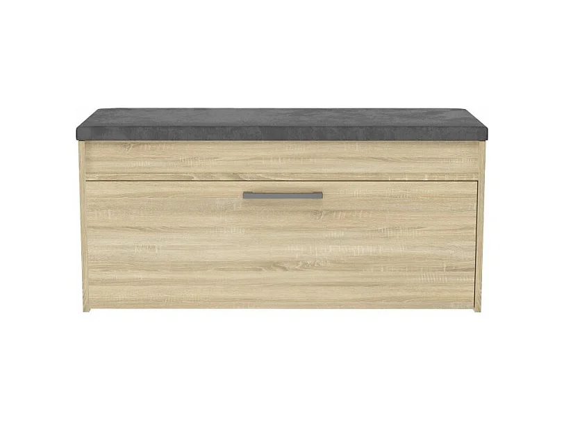 Szafka na Obuwie Parma | Sonoma |  100x35x49 cm | Szafka na obuwie z siedziskiem i schowkiem