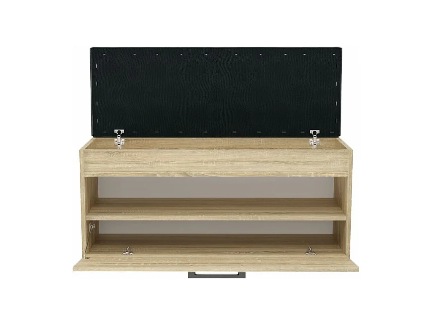 Szafka na Obuwie Parma | Sonoma |  100x35x49 cm | Szafka na obuwie z siedziskiem i schowkiem